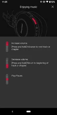 Pioneer Headphone App android App screenshot 0